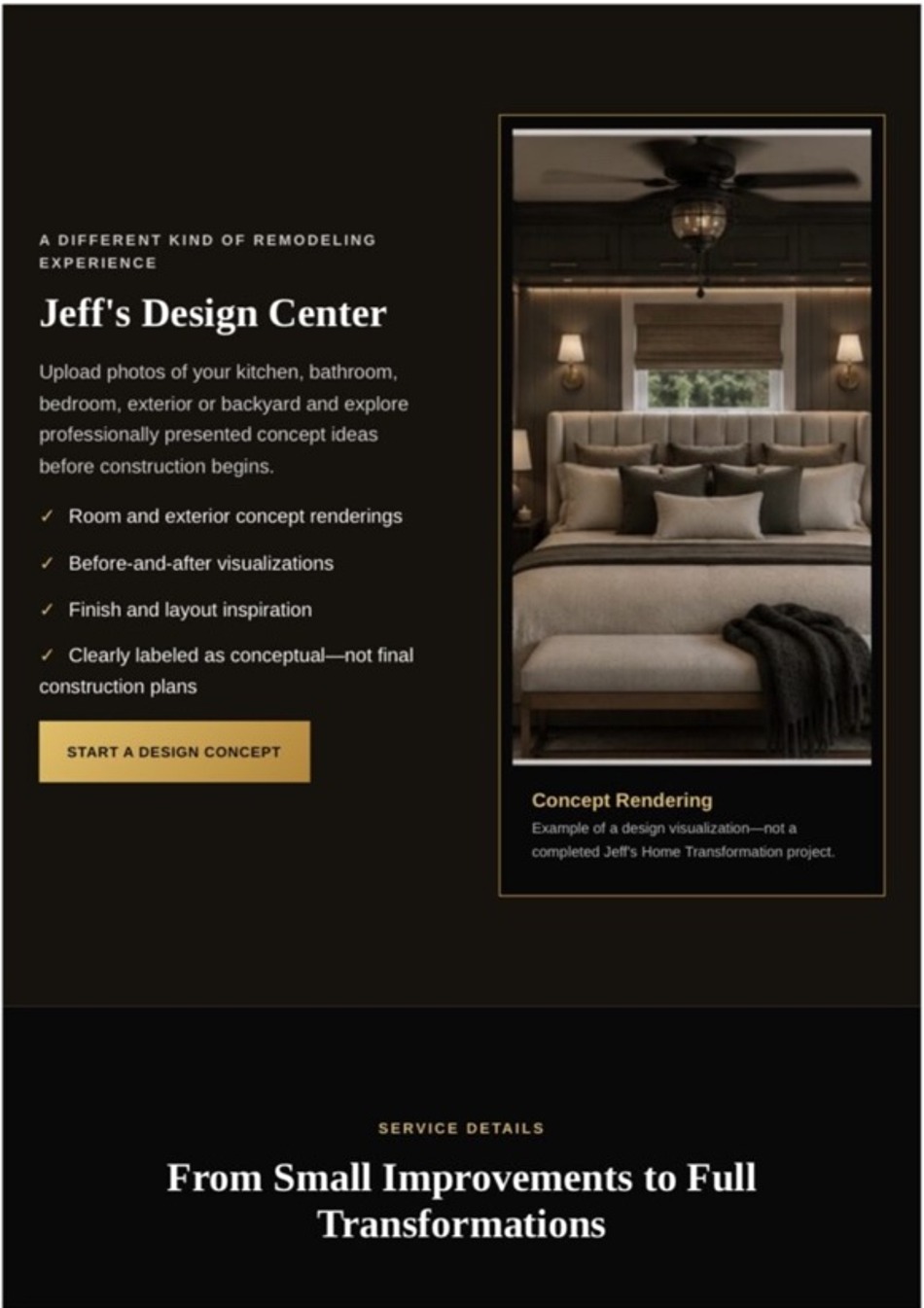 Jeff's Home Transformation Design Center
